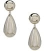 SHASHI Wayne Two Tone Double Drop Earrings, Color:Two Tone - Image 1