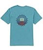 Color:Hydra - Image 1 - Summit Short Sleeve Organic Materials T-Shirt