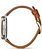 SHINOLA Women's Canfield Quartz Analog Leather Strap Watch - Image 3