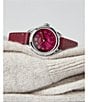 SHINOLA Women's Runabout Quartz Analog Leather Strap Watch - Image 5