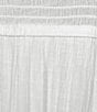 Blu Pepper Short Flutter Sleeve Smocked Tiered Midi Dress, Color:Off White - Image 3