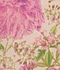 Color:Blush Multi - Image 3 - Floral V Neckline Long Sleeve Smocked Waist Asymmetrical Tiered Dress