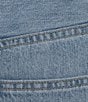 Signature 8 Barrel Cut Destructed Jeans, Color:Medium Blue - Image 4