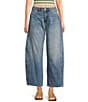 Signature 8 Denim Barrel Jeans, Color:Medium Blue - Image 1
