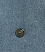 Signature 8 Denim Oversized Blazer, Color:Medium Blue - Image 5