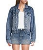 Signature 8 Embellished Coordinating Denim Jacket - Image 1