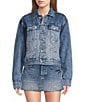 Signature 8 Embellished Coordinating Denim Jacket - Image 3