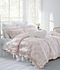 Signature Shabby Chic by Rachel Ashwell Floral Toile Cotton Comforter Mini Set - Image 1