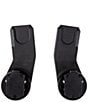 Silver Cross Car Seat Adapters for Dune/Reef Stroller, Color:Black - Image 1