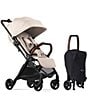 Silver Cross Jet 5 Compact/Lightweight Stroller, Color:Almond White - Image 5
