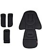 Silver Cross Seat Liner & Harness Pad Set for Wave 3 Stroller, Color:Licorice - Image 1