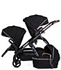 Silver Cross Wave 3 Single-To-Double Stroller, Color:Licorice - Image 1