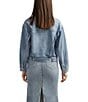 Silver Jeans Co. 90s Denim Trucker Jacket, Color:Indigo - Image 2
