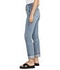 Color:Indigo - Image 3 - 90s High Rise Low Stretch Straight Leg Jeans