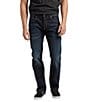 Color:Indigo - Image 1 - Allan Classic Straight Leg Jeans