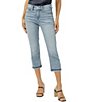 Silver Jeans Co. Avery High Rise Luxe Stretch Capri Jeans - Image 1