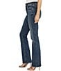Color:Indigo - Image 3 - Avery High Rise Luxe Stretch Curvy-Fit Slim Bootcut Jeans