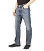 Color:New Indigo - Image 3 - Big & Tall Grayson Easy-Fit Straight-Leg Jeans
