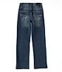 Color:Dark Wash - Image 2 - Big Boys 8-16 Garret Loose-Fit Denim Jeans