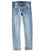 Color:Light Wash - Image 1 - Big Boys 8-16 Nathan Stretch Denim Skinny Jeans