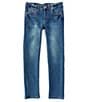 Color:Dark Wash - Image 1 - Big Boys 8-16 Nathan Denim Skinny Jeans