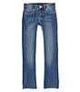 Color:Medium Wash - Image 1 - Big Girls 7-16 Tammy Bootcut Denim Jeans
