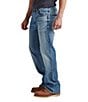 Color:Indigo - Image 3 - Craig Easy-Fit Bootcut Denim Jeans