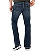 Color:Indigo - Image 2 - Craig Performance Stretch Easy Fit Bootcut Jeans