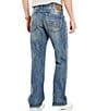 Color:Indigo - Image 2 - Craig Stretch Easy Fit Bootcut Faded Wash Jeans