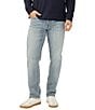Silver Jeans Co. Eddie Relaxed-Fit Slim Straight Leg Jeans - Image 1