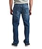 Color:Indigo - Image 2 - Eddie Relaxed-Fit Tapered-Leg Jeans