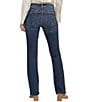 Color:Indigo - Image 2 - Elyse Mid Rise Slim-Fit Luxe Stretch Bootcut Jeans