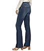 Color:Indigo - Image 3 - Elyse Mid Rise Slim-Fit Luxe Stretch Bootcut Jeans