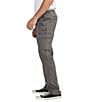 Color:Dark Grey - Image 3 - Essential Twill Pull On Cargo Pants