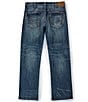 Color:Indigo - Image 2 - Gordie Loose Fit Washed Jeans