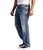 Color:Indigo - Image 3 - Grayson Classic-Fit Straight-Leg Denim Jeans