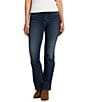 Color:Indigo - Image 1 - Infinite Fit High Rise Bootcut Jeans