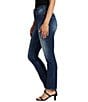 Color:Indigo - Image 3 - Infinite Fit High Rise Straight Jeans