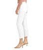 Color:White - Image 3 - Isbister High Rise Power Stretch Ankle Straight Leg Jeans