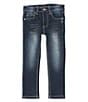 Color:Indigo Wash - Image 1 - Little Boys 4-7 Cairo City Skinny Denim Jeans