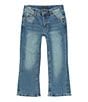 Color:Medium Wash - Image 1 - Little Boys 2T-7 Zane Denim Bootcut Jeans