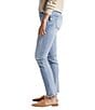 Color:Indigo - Image 3 - Most Wanted Mid Rise Straight Leg Jeans