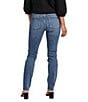 Color:Indigo - Image 2 - Most Wanted Mid Rise Straight Leg Jeans