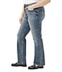 Silver Jeans Co. Plus Size Avery High Rise Slim Boot Jeans, Color:Kirby - Image 3