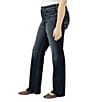 Silver Jeans Co. Plus Size Avery High Rise Slim Bootcut Jeans, Color:Dakota - Image 3