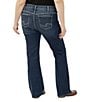 Silver Jeans Co. Plus Size Elyse Mid Rise Bootcut Jeans, Color:Harlow - Image 2