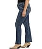 Color:Indigo - Image 3 - Plus Size Suki Stretch Mid-Rise Bootcut Jeans