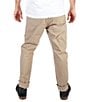 Color:Khaki - Image 2 - Skinny Fit Stretch Twill Chino Pants