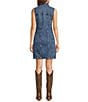 Silver Jeans Co. Sleeveless Denim Mini Dress - Image 2