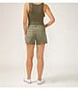Silver Jeans Co. Suki Mid Rise Curvy Fit Shorts, Color:Fatigue Green - Image 2